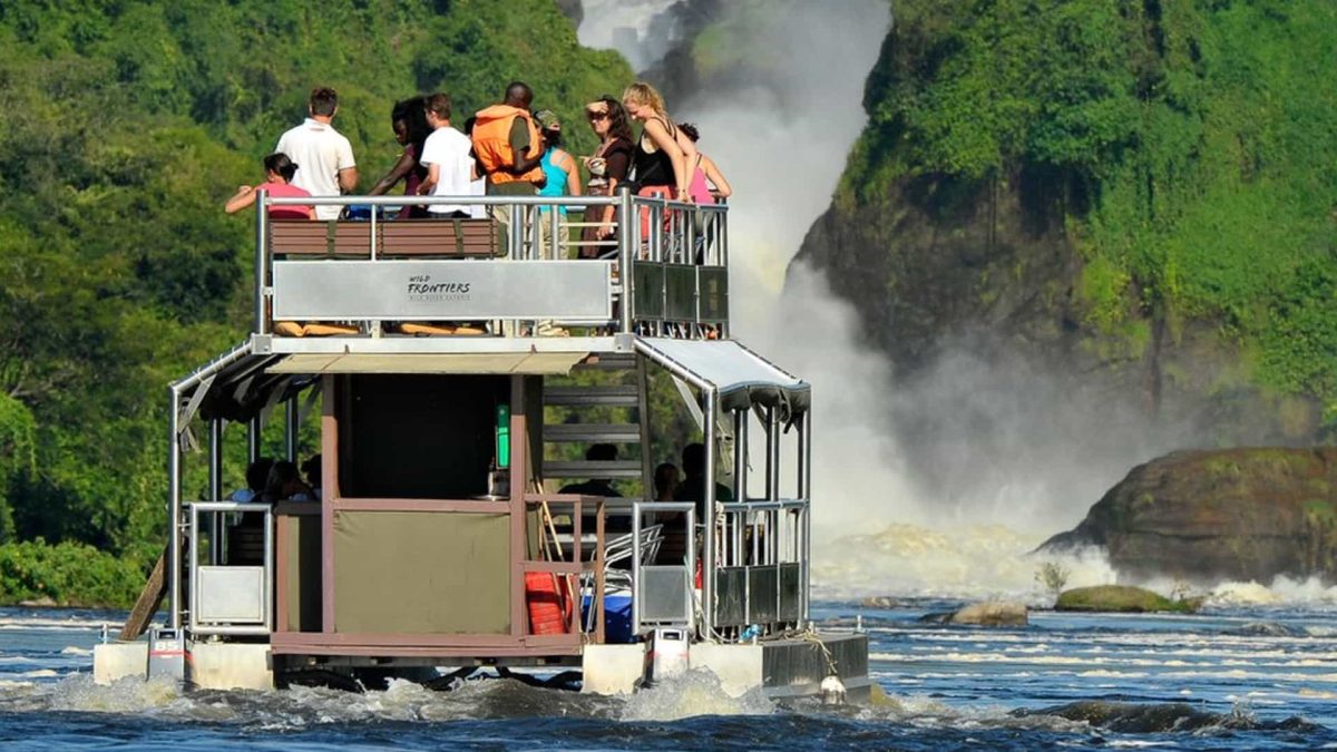 Boat Cruise to the Bottom of Murchison Falls