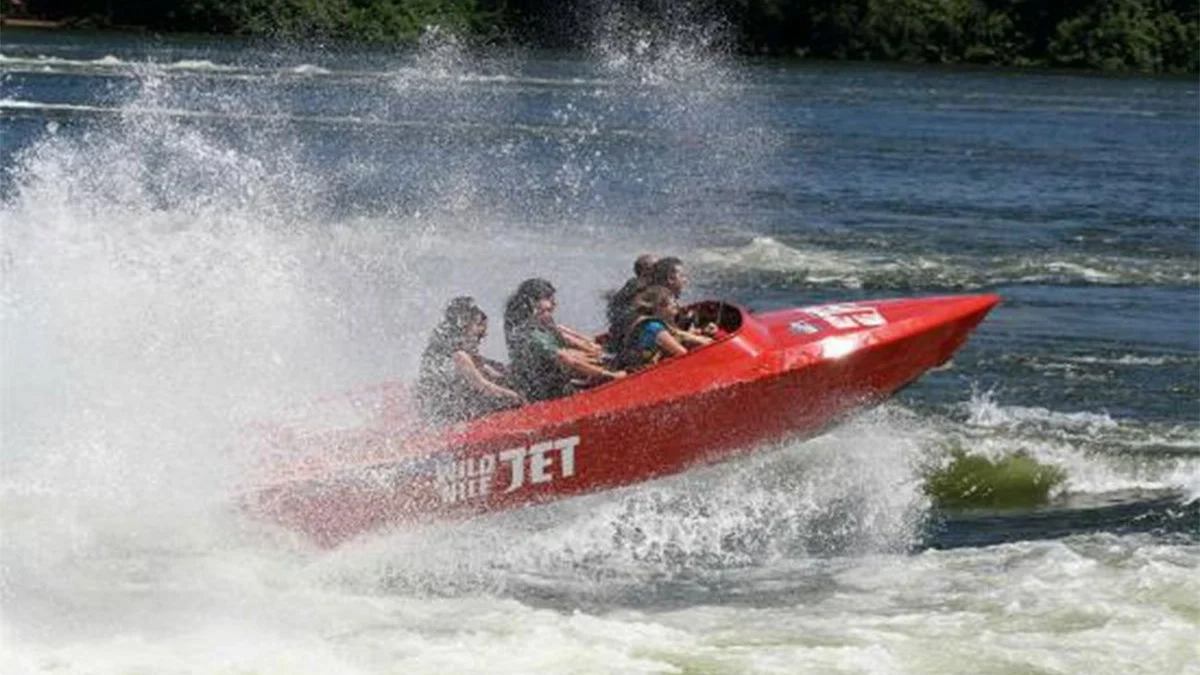 Jet Boating on the Nile River