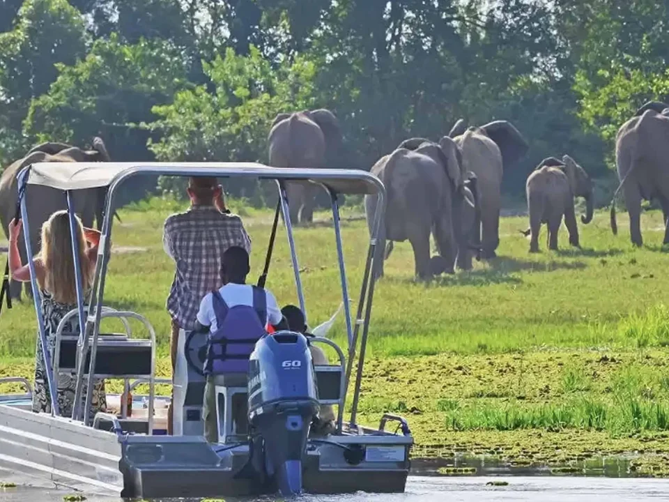 Kazinga Channel Boat Cruise in Queen Elizabeth National Park